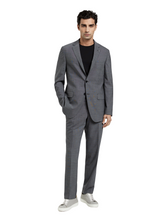Slim fit k-moving italian fabric suit